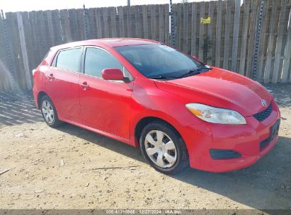 2009 TOYOTA COROLLA MATRIX Red  Gasoline 2T1KU40E09C039156 photo #1