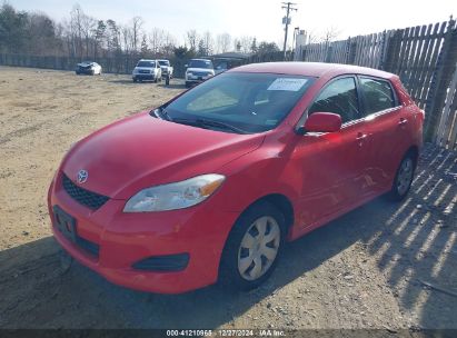 2009 TOYOTA COROLLA MATRIX Red  Gasoline 2T1KU40E09C039156 photo #3