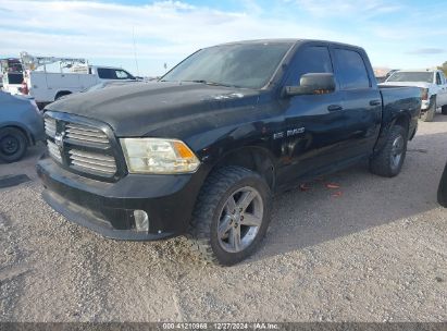 2009 DODGE RAM 1500 SLT/SPORT/TRX Black  Gasoline 1D3HB13T49S710794 photo #3