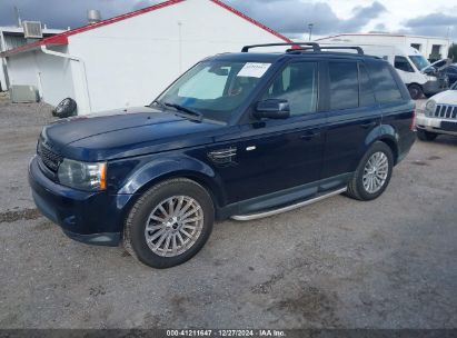 2012 LAND ROVER RANGE ROVER SPORT HSE Dark Blue  Gasoline SALSF2D42CA731486 photo #3