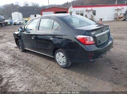 2022 MITSUBISHI MIRAGE G4 ES Black  Gasoline ML32FUFJ4NHF09103 photo #4