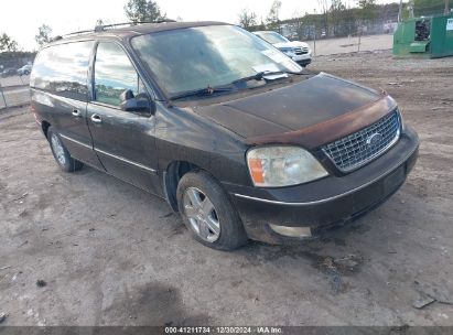 2007 FORD FREESTAR LIMITED Black  Gasoline 2FMDA58287BA15318 photo #1