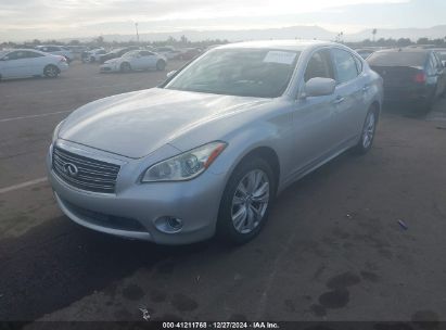 2011 INFINITI M37 X Gray  Gasoline JN1BY1AR4BM371066 photo #3