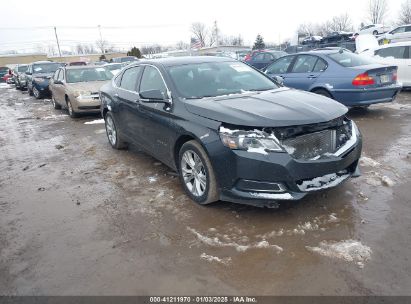 2015 CHEVROLET IMPALA 1LT Black  Gasoline 1G1115SL8FU143455 photo #1