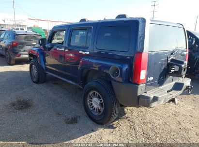 2008 HUMMER H3 SUV Blue  Gasoline 5GTEN13EX88166424 photo #4