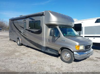 2006 FORD ECONOLINE E450 SUPER DUTY CUTWY VAN Gray  gas 1FDXE45S36HB32628 photo #1