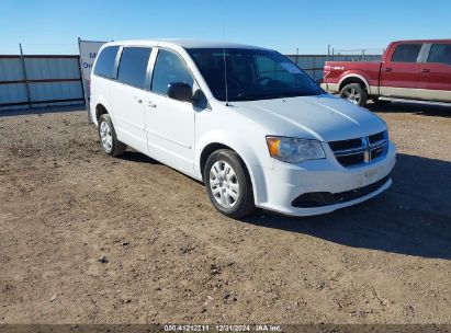 2016 DODGE GRAND CARAVAN SE White  Flexible Fuel 2C4RDGBG8GR262931 photo #1