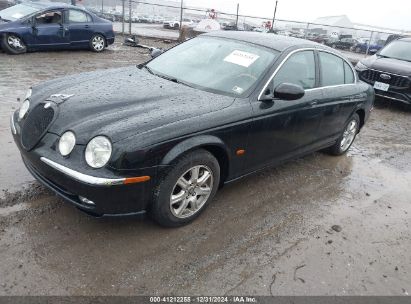 2003 JAGUAR S-TYPE Black  Gasoline SAJEA01T93FM64872 photo #3