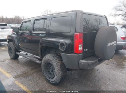 2007 HUMMER H3 SUV Black  Gasoline 5GTDN13E378113963 photo #4