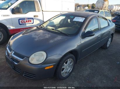 2004 DODGE NEON SXT Gray  Gasoline 1B3ES56C74D501210 photo #3