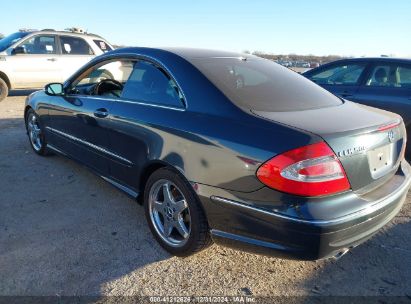 2003 MERCEDES-BENZ CLK 500 Black  Gasoline WDBTJ75J63F038563 photo #4