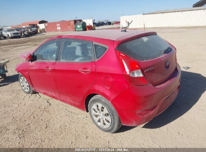 2016 HYUNDAI ACCENT SE Red  Gasoline KMHCT5AE2GU267957 photo #4