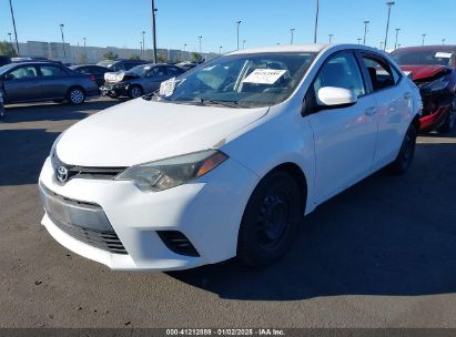 2015 TOYOTA COROLLA L White  Gasoline 5YFBURHE8FP230112 photo #3