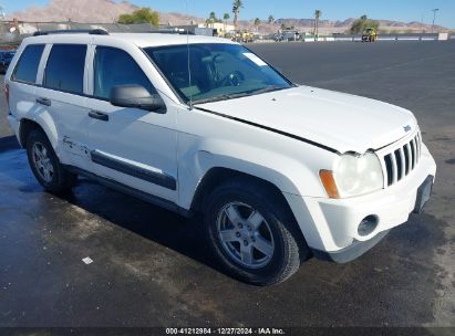 2005 JEEP GRAND CHEROKEE LAREDO White  Gasoline 1J4GR48K55C658883 photo #1