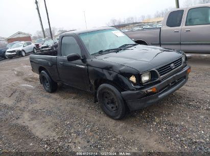 1996 TOYOTA TACOMA Black  Gasoline 4TANL42N9TZ177798 photo #1