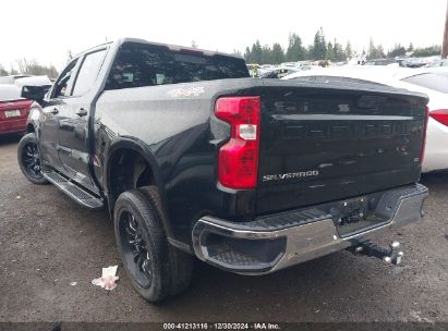 2021 CHEVROLET SILVERADO 1500 4WD  SHORT BED LT Black  Diesel 3GCUYDET4MG287011 photo #4