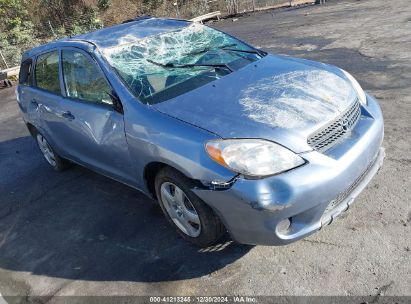 2007 TOYOTA MATRIX Blue  Gasoline 2T1KR30E87C640677 photo #1