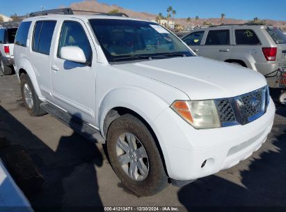 2006 NISSAN PATHFINDER LE White  Gasoline 5N1AR18W26C647687 photo #1