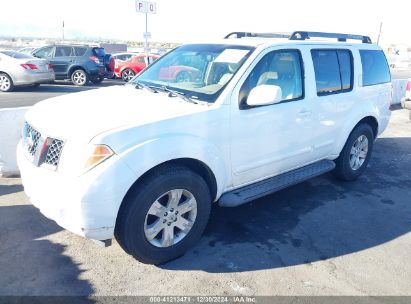 2006 NISSAN PATHFINDER LE White  Gasoline 5N1AR18W26C647687 photo #3