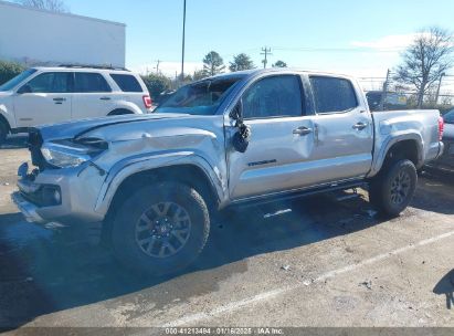 2021 TOYOTA TACOMA SR5 V6 Silver  Gasoline 5TFAZ5CNXMX109366 photo #3