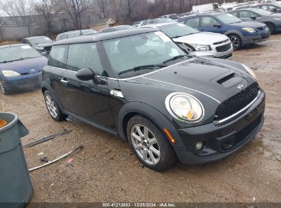 2013 MINI HARDTOP COOPER S Black  Gasoline WMWSV3C51DT395276 photo #1