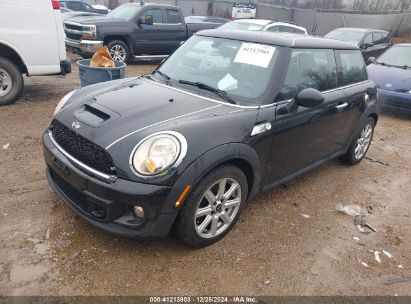 2013 MINI HARDTOP COOPER S Black  Gasoline WMWSV3C51DT395276 photo #3