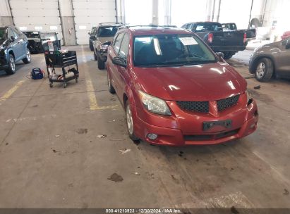 2003 PONTIAC VIBE Maroon  Gasoline 5Y2SL628X3Z437669 photo #1