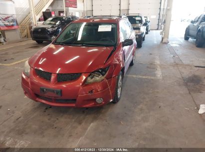 2003 PONTIAC VIBE Maroon  Gasoline 5Y2SL628X3Z437669 photo #3