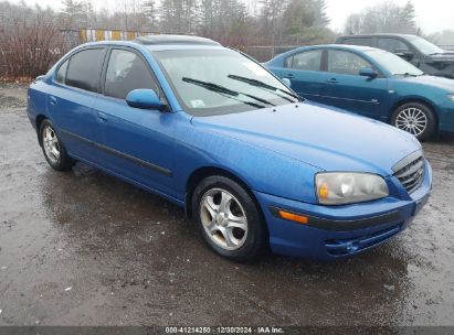 2005 HYUNDAI ELANTRA GLS/GT Blue  Gasoline KMHDN46D25U198399 photo #1