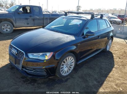 2016 AUDI A3 PREMIUM Black  Other WAUUPBFF8GA140871 photo #3