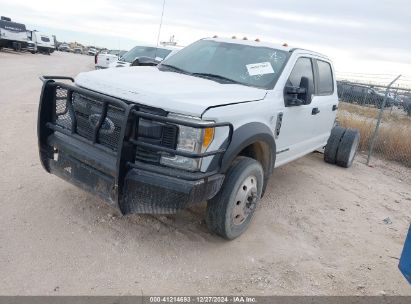 2017 FORD F-450 CHASSIS XL White  Diesel 1FD0W4HT7HEE56298 photo #3