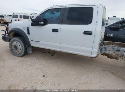 2017 FORD F-450 CHASSIS XL White  Diesel 1FD0W4HT7HEE56298 photo #4