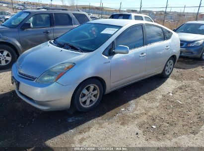 2007 TOYOTA PRIUS Silver  Hybrid JTDKB20U477577777 photo #3