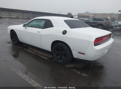 2013 DODGE CHALLENGER SXT White  Flexible Fuel 2C3CDYAG7DH718937 photo #4