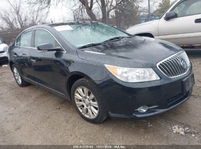 2013 BUICK LACROSSE LEATHER GROUP Black  Gasoline 1G4GC5ER8DF179784 photo #1