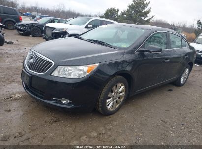 2013 BUICK LACROSSE LEATHER GROUP Black  Gasoline 1G4GC5ER8DF179784 photo #3