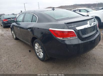 2013 BUICK LACROSSE LEATHER GROUP Black  Gasoline 1G4GC5ER8DF179784 photo #4