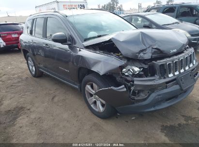 2014 JEEP COMPASS SPORT Gray  Gasoline 1C4NJCBB4ED789823 photo #1