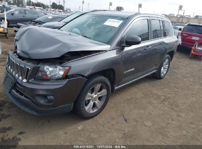 2014 JEEP COMPASS SPORT Gray  Gasoline 1C4NJCBB4ED789823 photo #3