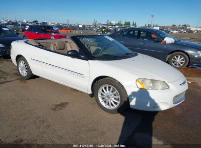 2001 CHRYSLER SEBRING LX Beige  Gasoline 1C3EL45UX1N638779 photo #1