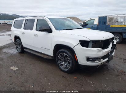 2024 JEEP WAGONEER L SERIES II 4X4 White  Gasoline 1C4SJSBPXRS145205 photo #1