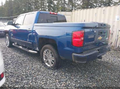 2015 CHEVROLET SILVERADO 1500 HIGH COUNTRY Blue  Gasoline 3GCPCTEJ2FG499297 photo #4