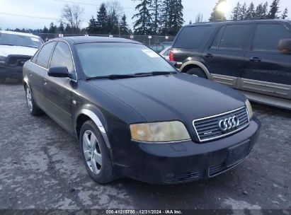 2002 AUDI A6 3.0L Black  Gasoline WAULT64B02N133458 photo #1