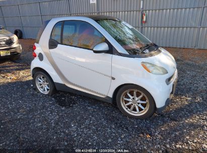 2009 SMART FORTWO BRABUS/PASSION/PURE White  Gasoline WMEEJ31X69K217863 photo #1