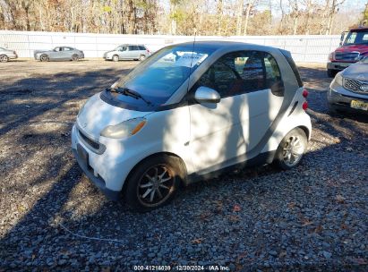 2009 SMART FORTWO BRABUS/PASSION/PURE White  Gasoline WMEEJ31X69K217863 photo #3