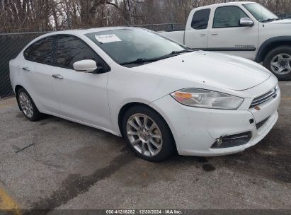 2013 DODGE DART LIMITED White  Gasoline 1C3CDFCA5DD206006 photo #1