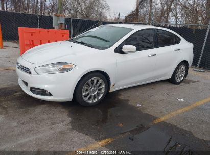 2013 DODGE DART LIMITED White  Gasoline 1C3CDFCA5DD206006 photo #3