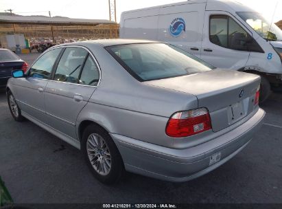 2001 BMW 530I Silver  Gasoline WBADT53481CE90806 photo #4