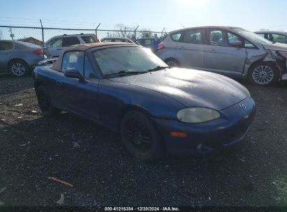 2003 MAZDA MX-5 MIATA CLOTH/LS/SE/SHINSEN Blue  Gasoline JM1NB353230301362 photo #1