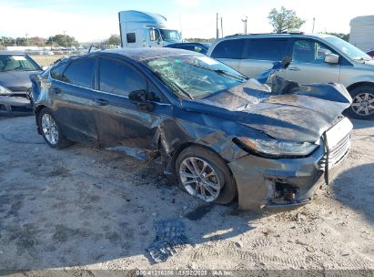 2019 FORD FUSION SE Gray  Gasoline 3FA6P0H72KR136520 photo #1